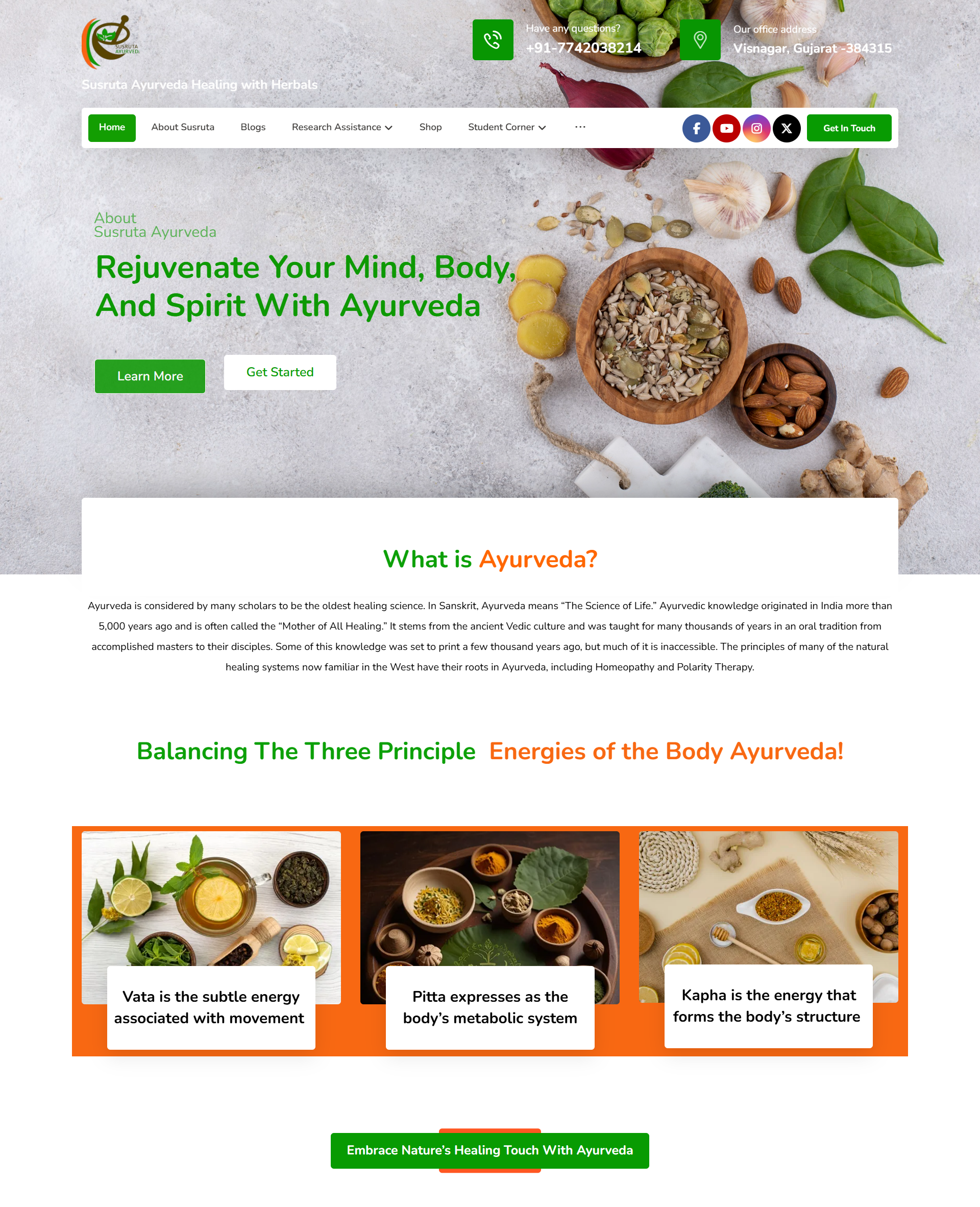 Susruta Ayurveda Healthcare